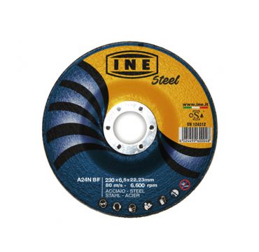 Steel grinding disc