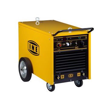 Electronic power source for MMA and SCRATCH TIG welding